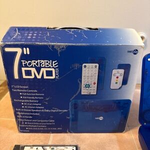 7" Portable DVD Player - Blue